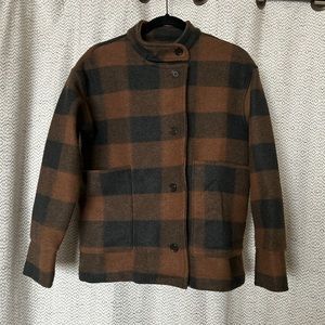 Banana Republic Plaid Pocket Jacket